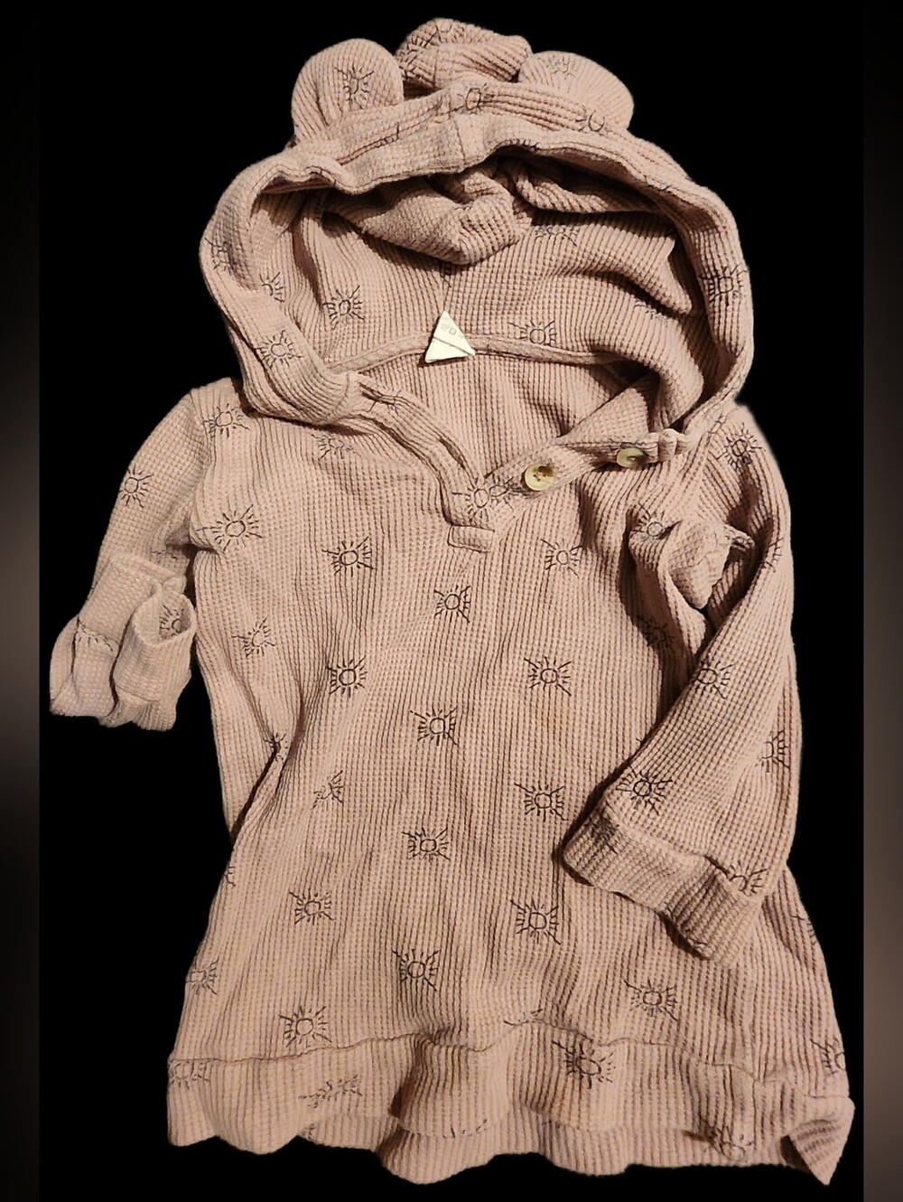 Kate Quinn 18-24 Mo Teddy Bear Ears Long Sleeve Shirt